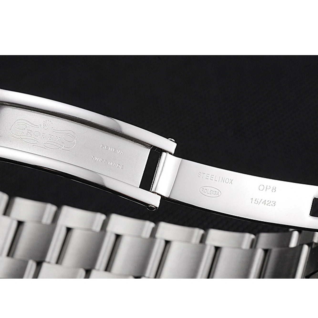 Aaa fake watches Dwellerr Bracelet Rolex Steel Case 622837 Stainless Sky Black Dial And 1013